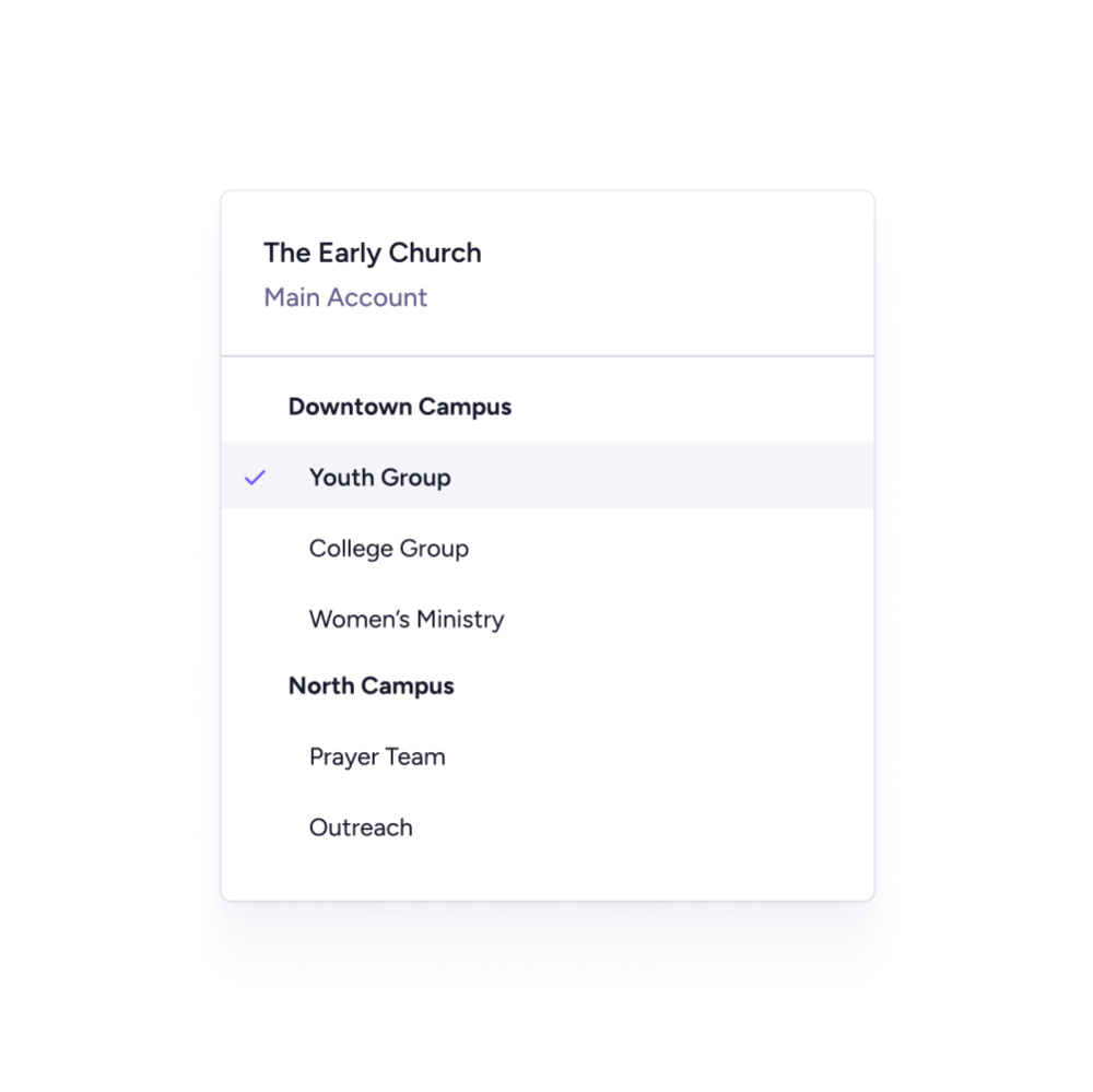Create a youth texting account Subaccount for youth