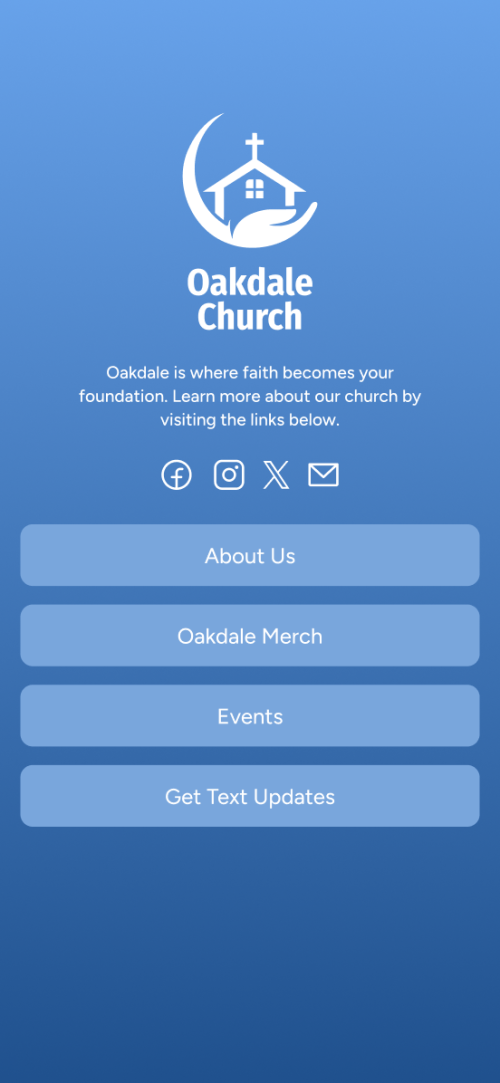 Linktree for churches