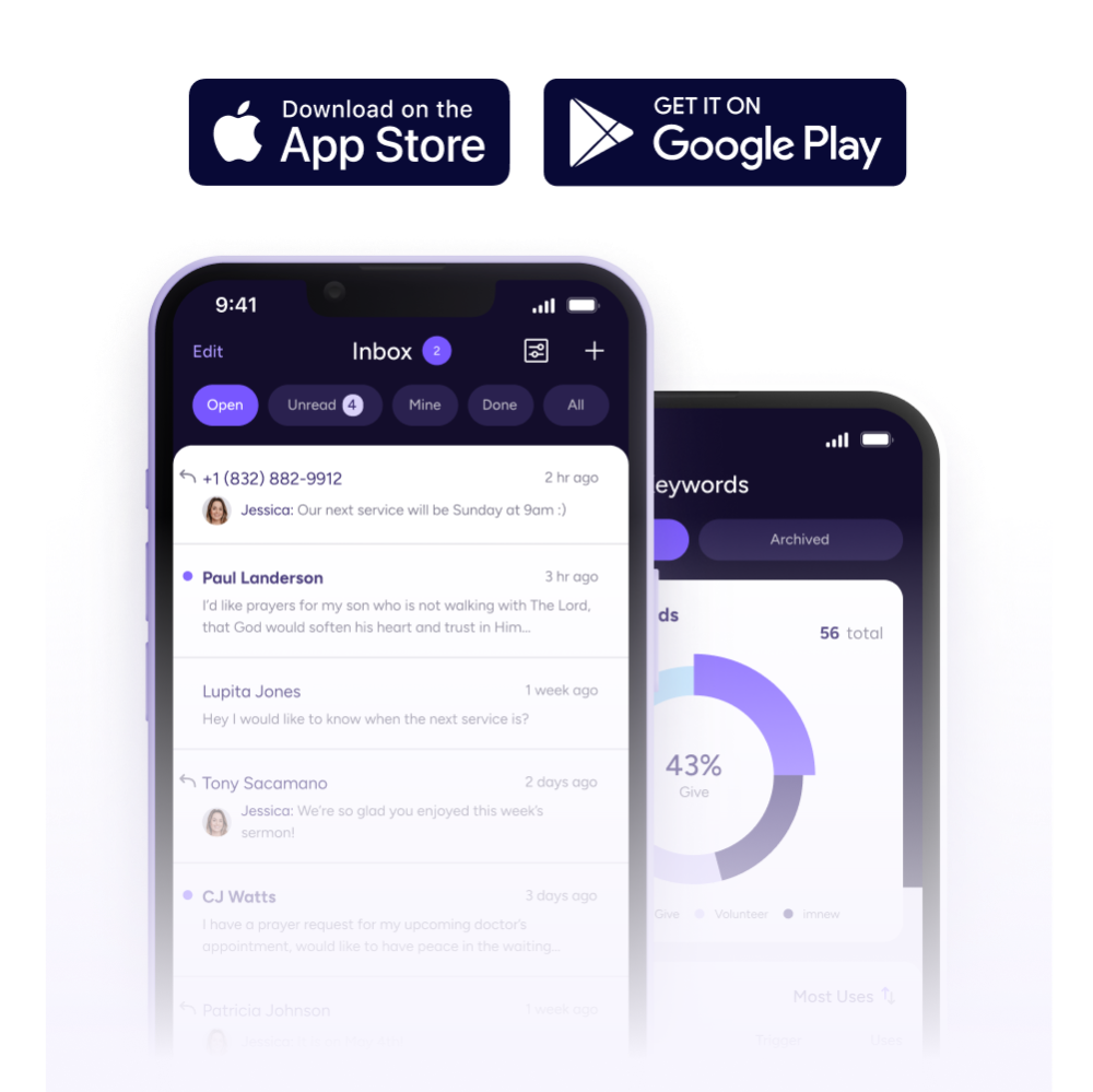 Send texts on the run Clearstream mobile app