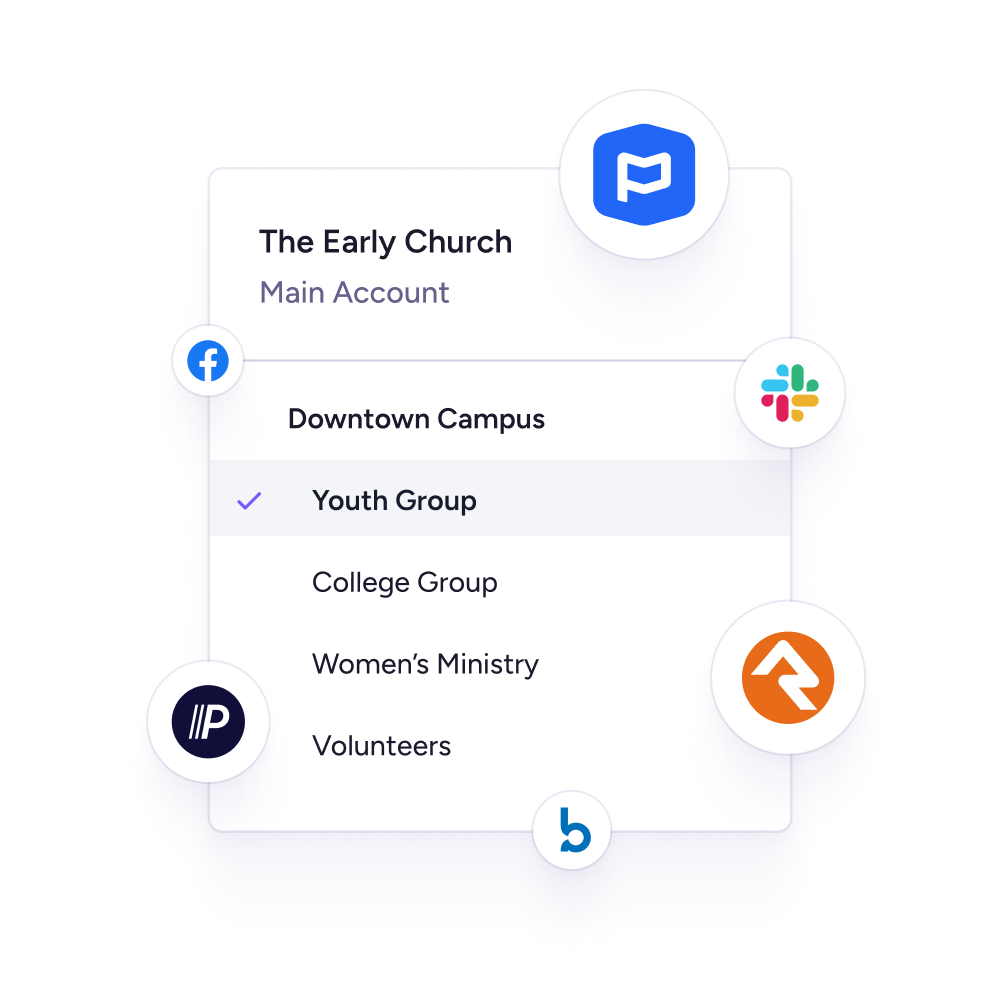 Separate integrations Subaccount integration