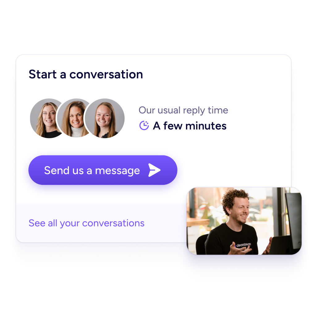 Customer Support Clearstream support