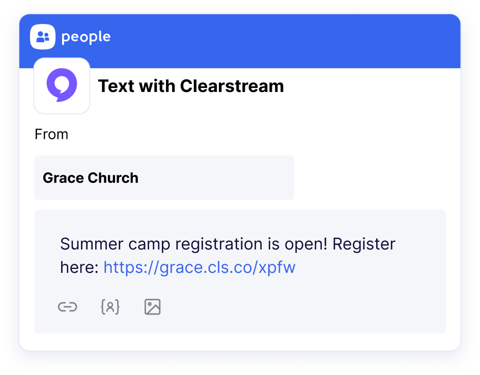 Planning Center Add-On Texting in Planning Center