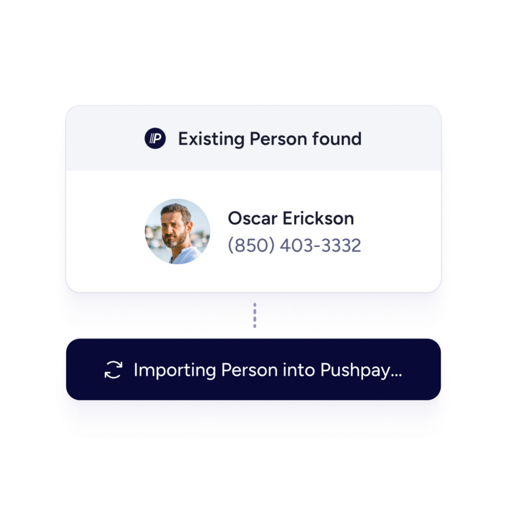 Retrieve profile data from CCB/Pushpay Retrieve data from pushpay