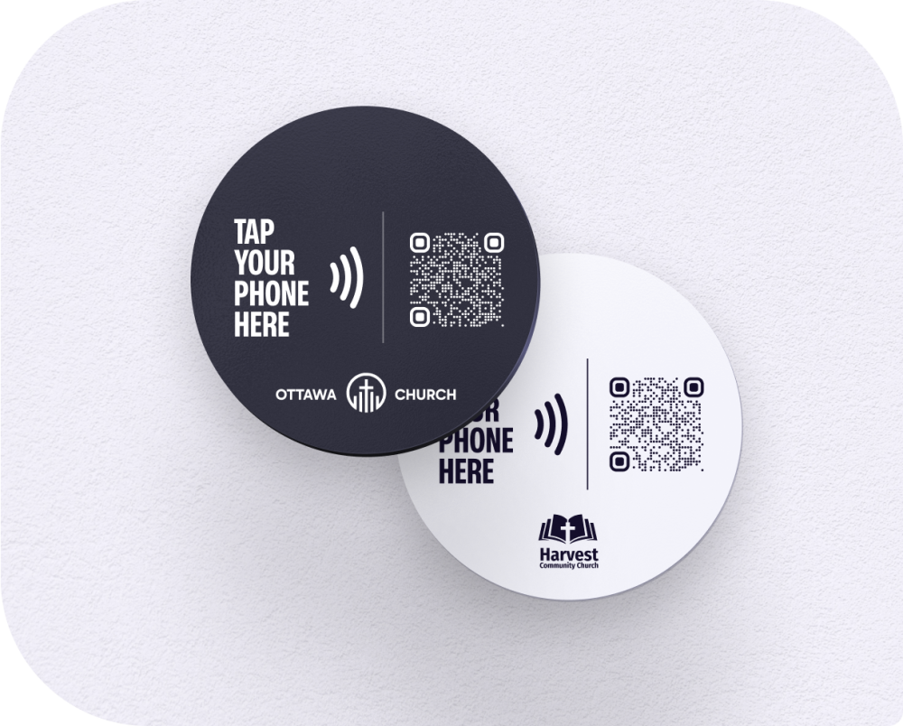 Custom Custom NFC tags for churches