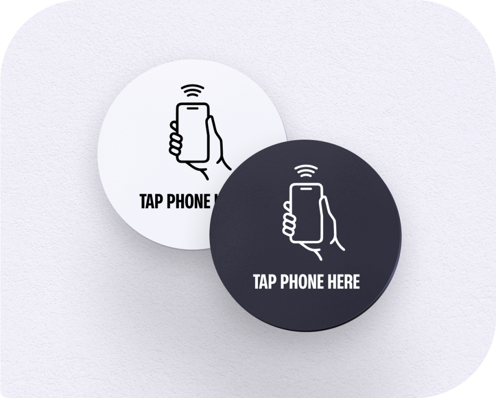 Standard Affordable NFC stickers for churches - only $1